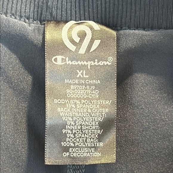 C9 by Champion XL Grey Navy Drawstring Skort - Picture 9 of 11